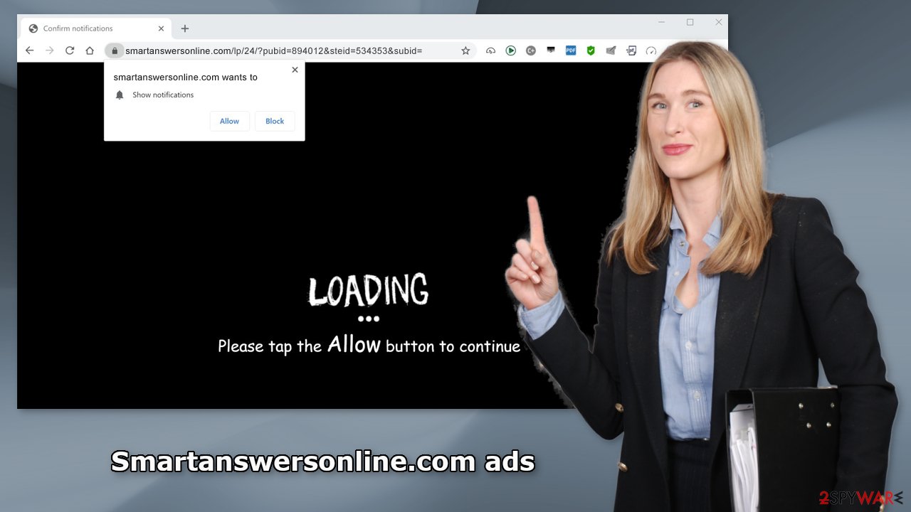 Smartanswersonline.com ads