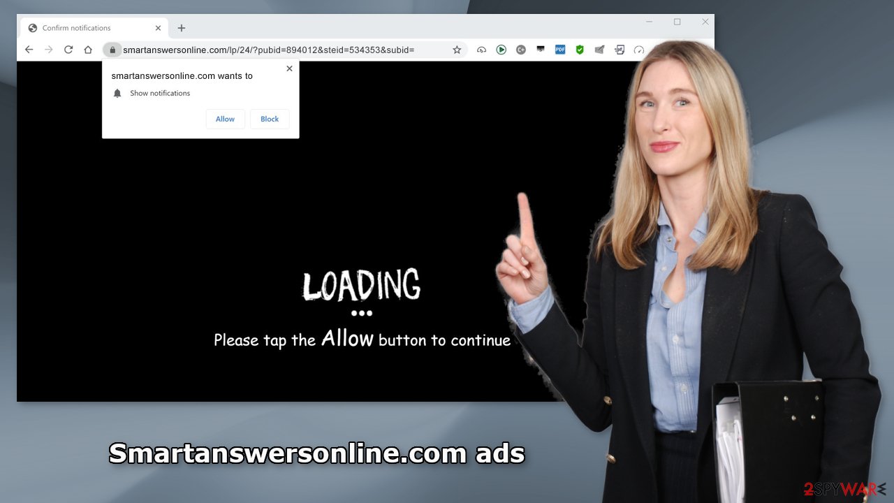 Smartanswersonline.com ads