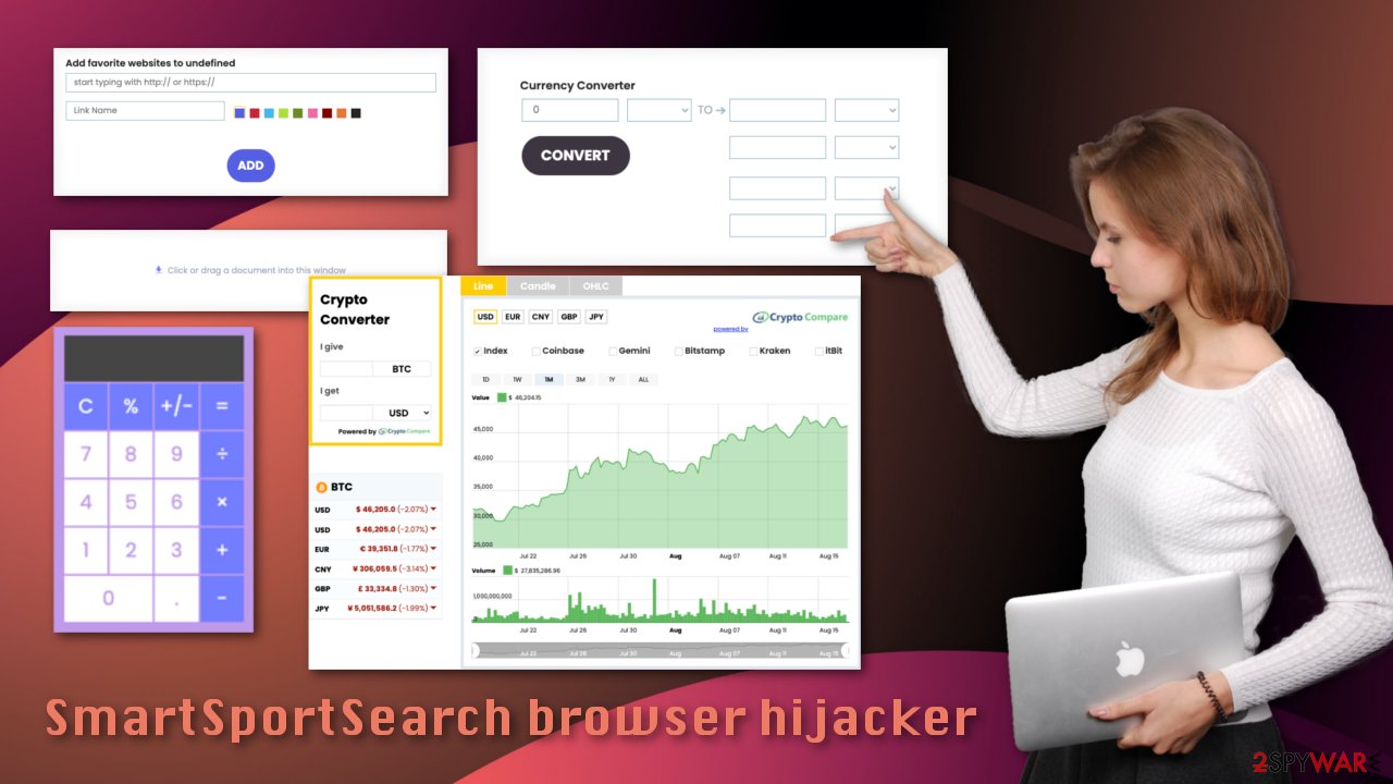 SmartSportSearch browser hijacker