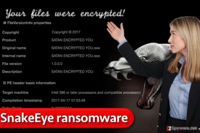 SnakeEye ransomware virus