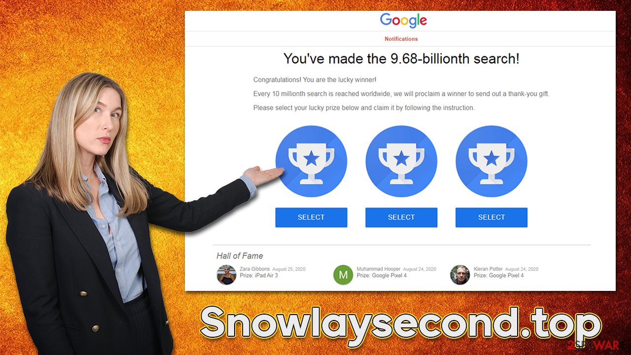 Snowlaysecond.top scam