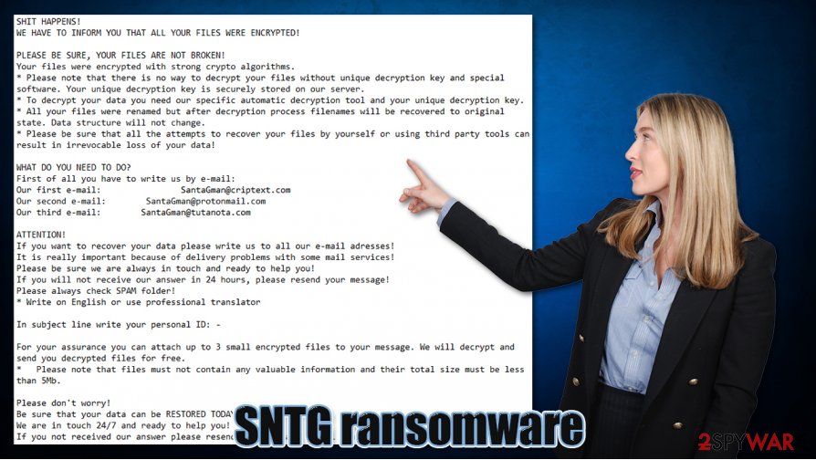 SNTG ransomware virus