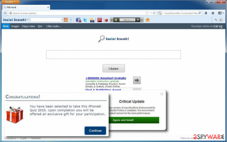 Social Search Toolbar