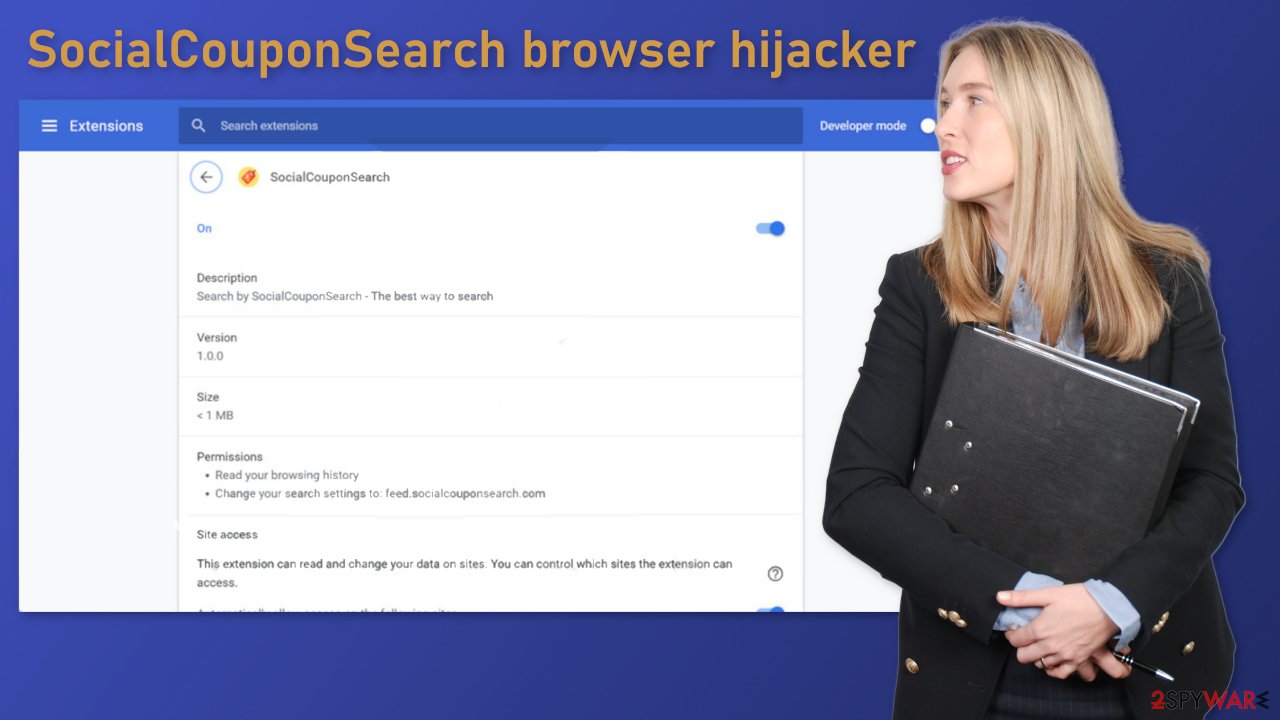 SocialCouponSearch browser hijacker