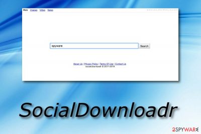 SocialDownloadr hijack