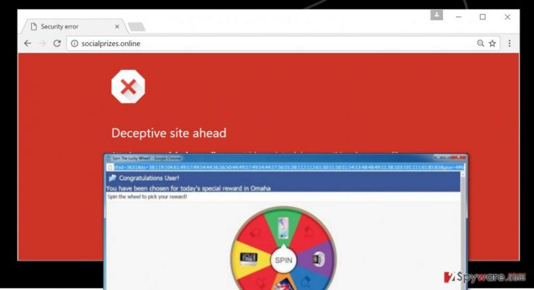 Socialprizes.online ads