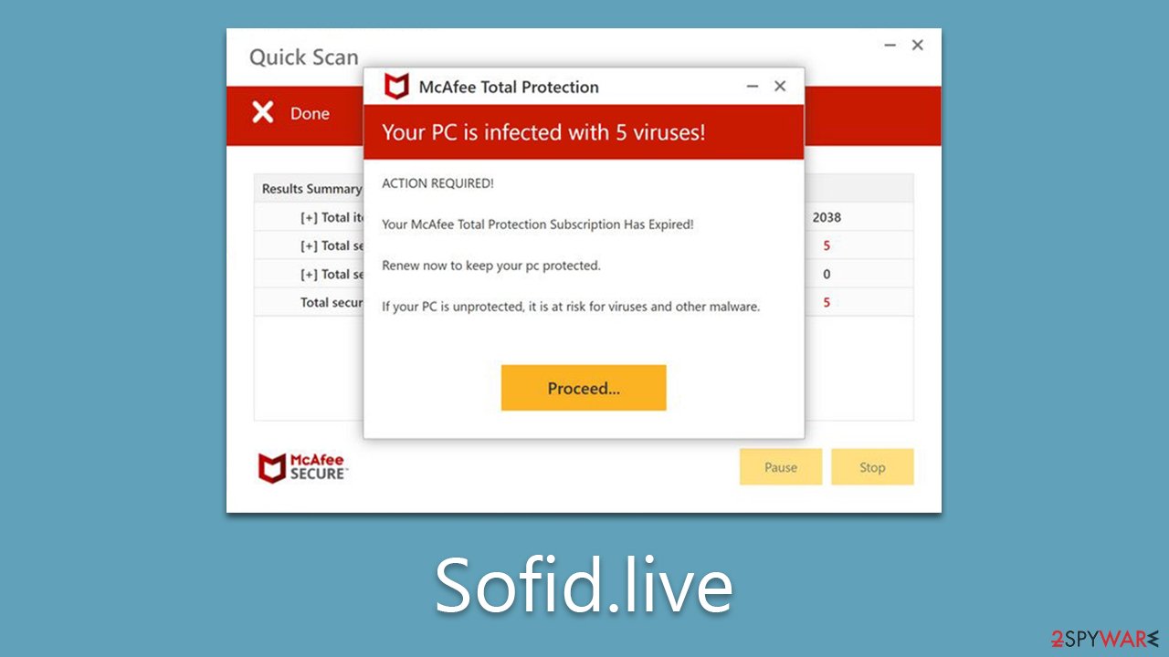Sofid.live ads