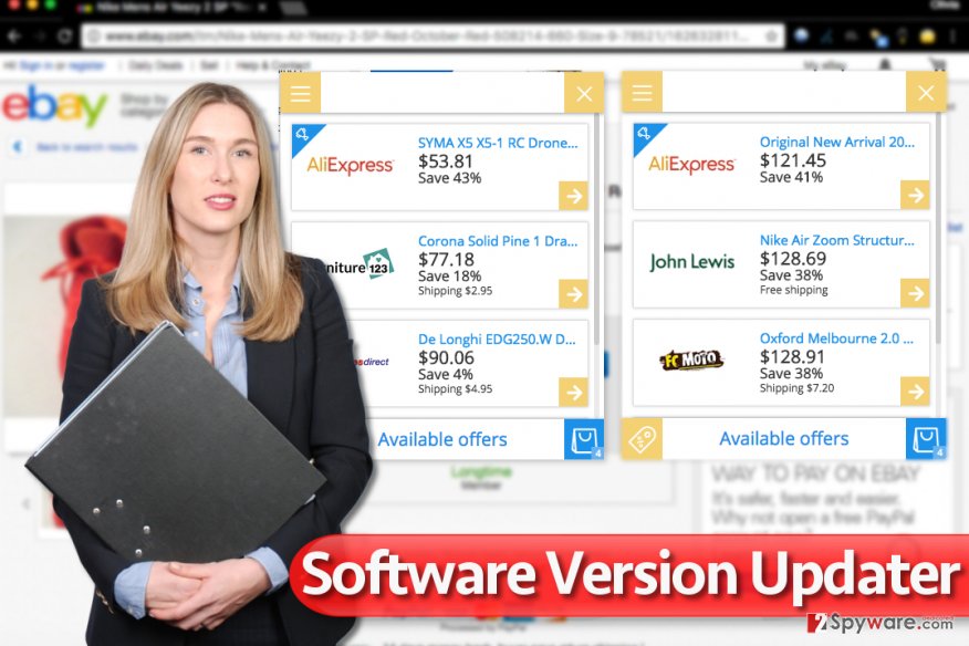 Software Version Updater ads