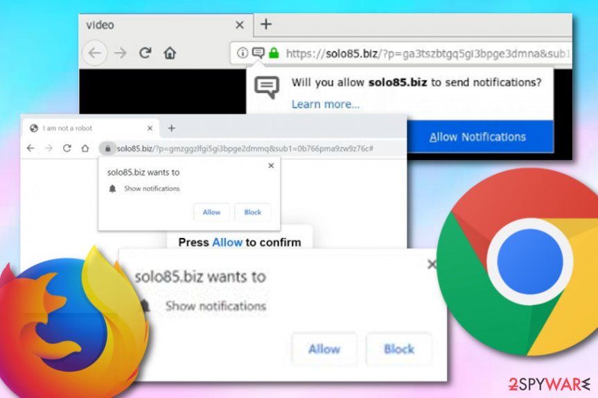 Solo85.biz adware