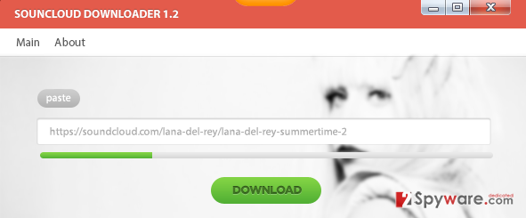 SoundCloud Downloader snapshot SoundCloud Downloader snapshot