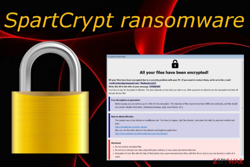 SpartCrypt ransomware virus