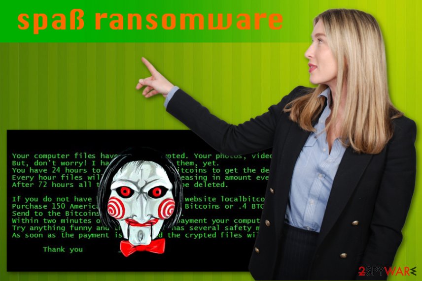 spaß ransomware virus