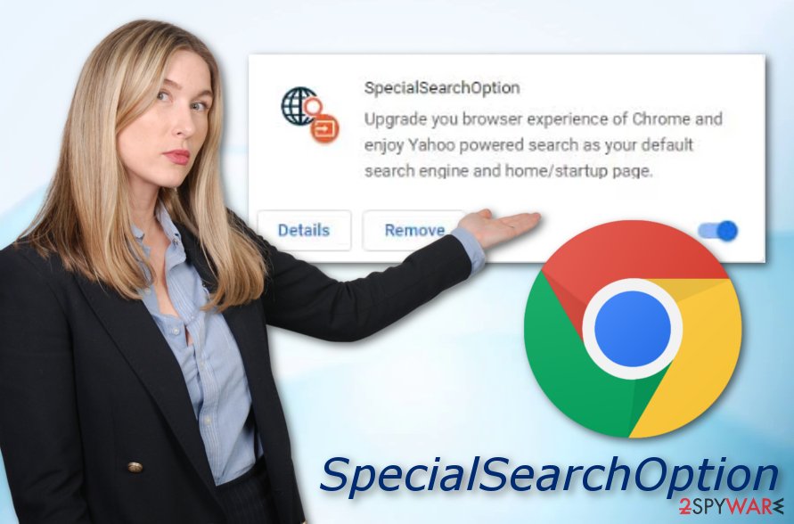SpecialSearchOption browser hijacker
