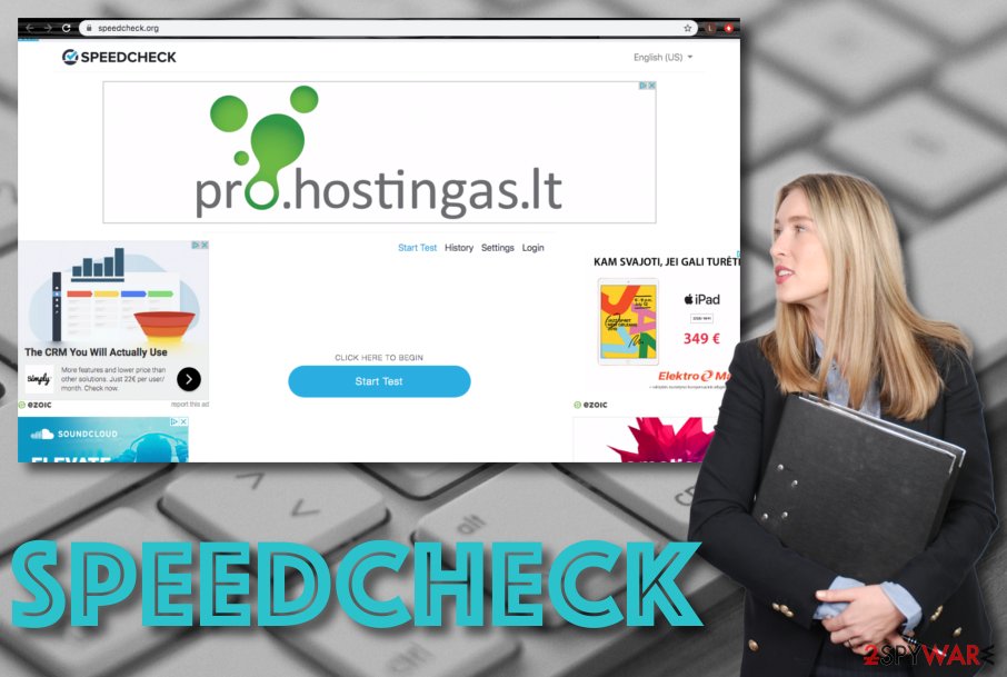 Internet Speed Check adware