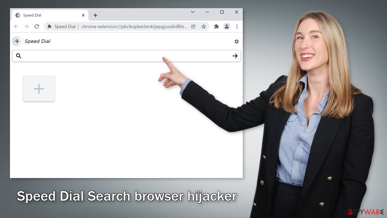 Speed Dial Search browser hijacker