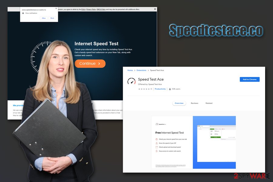 Speedtestace.co browser hijacker