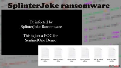 SplinterJoke ransomware