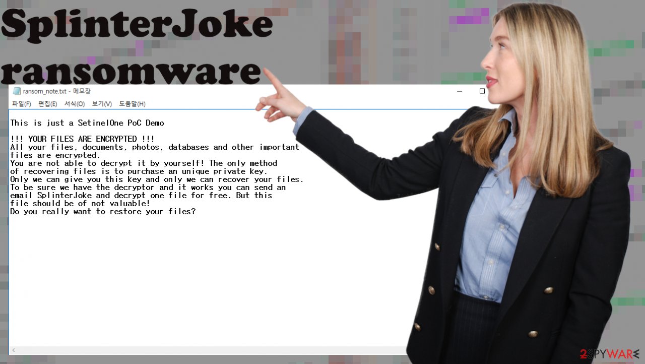 SplinterJoke virus