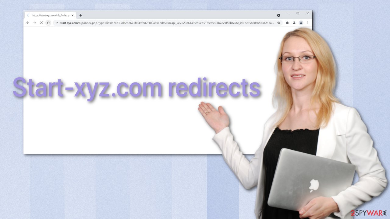 Start-xyz.com redirects