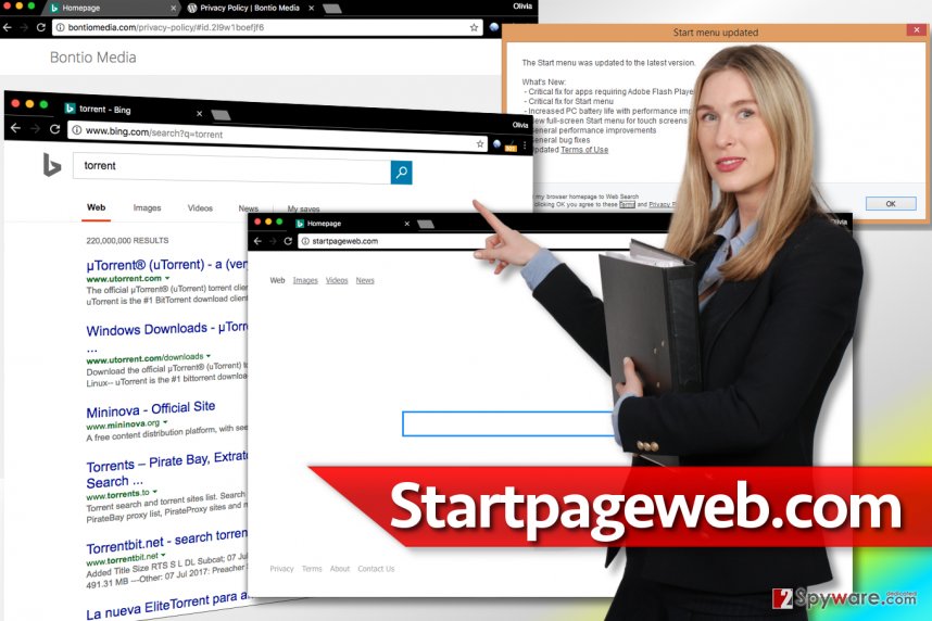 Startpageweb.com virus
