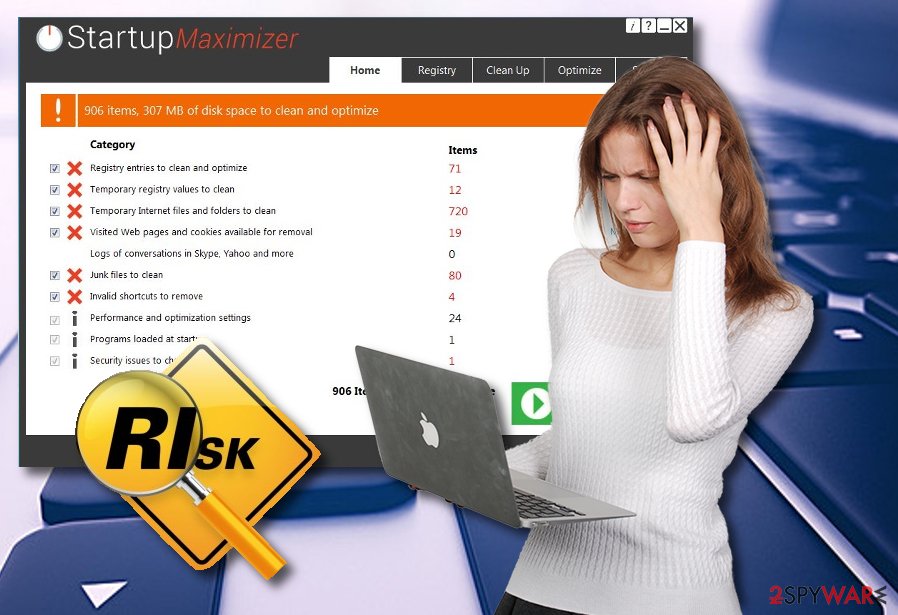 Startup Maximizer fake system optimizer