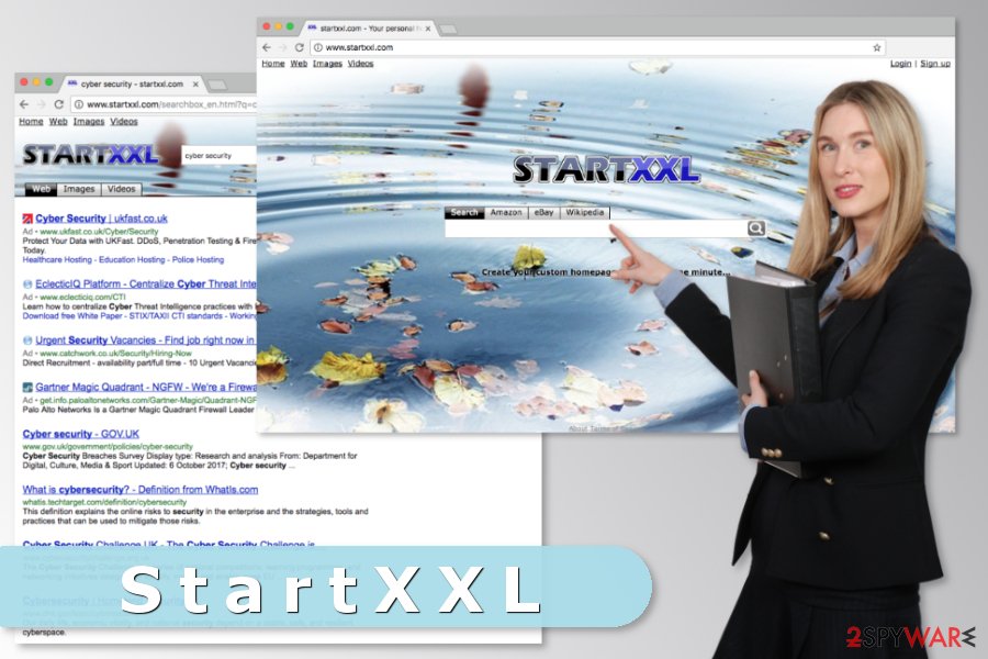 The picture of StartXXL virus