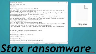 Stax ransomware