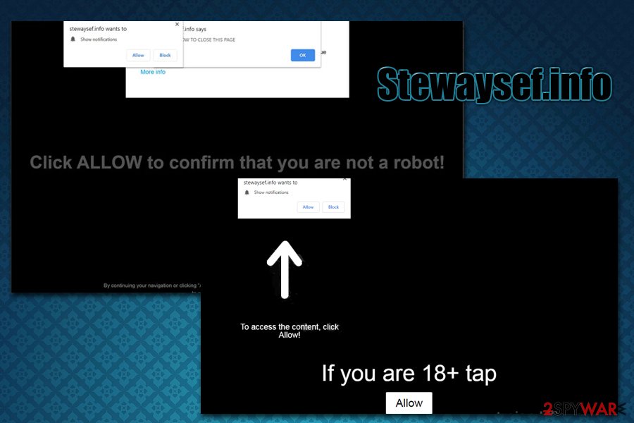 Stewaysef.info virus
