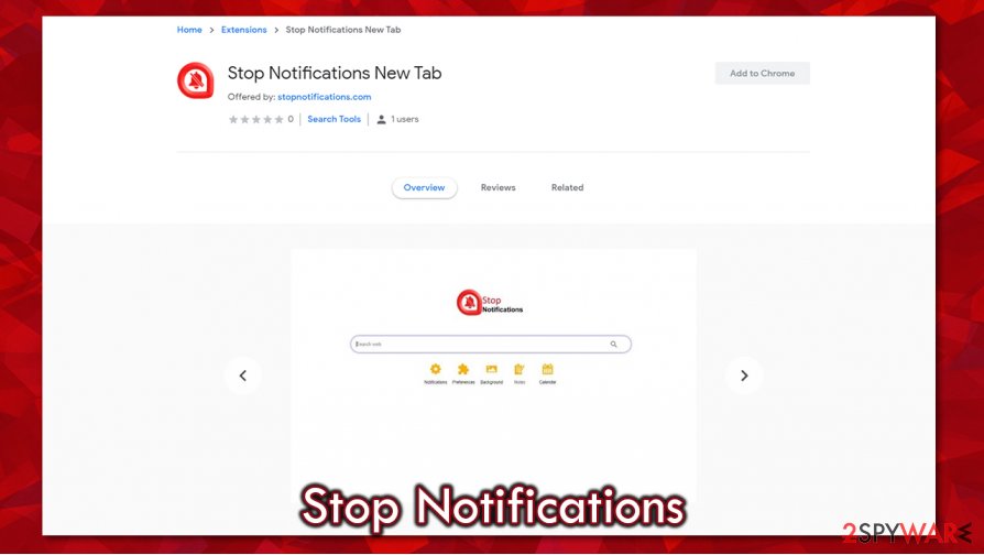 Stop Notifications distribution