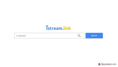 An illustration of the istream.link virus