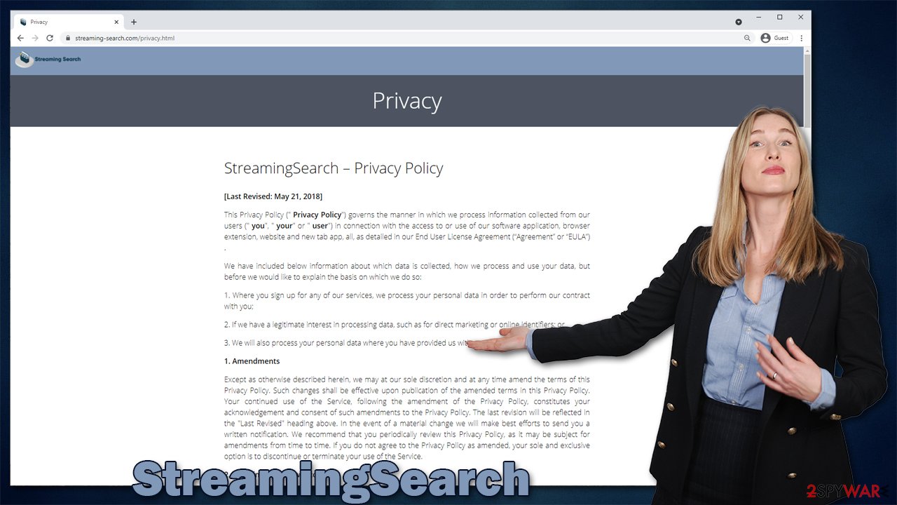 StreamingSearch virus