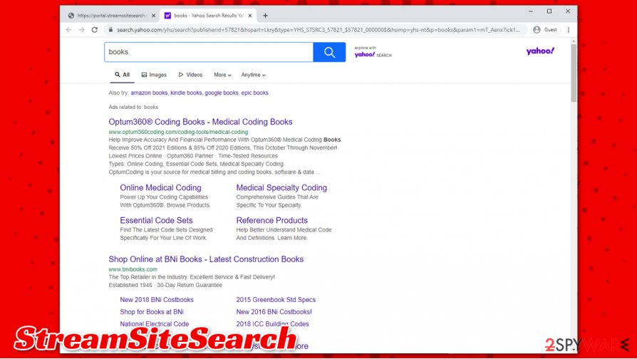 StreamSiteSearch virus