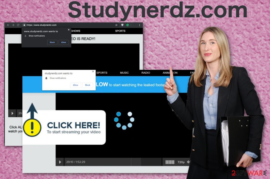 Studynerdz.com virus