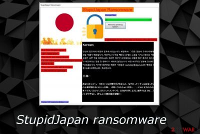 StupidJapan ransomware virus