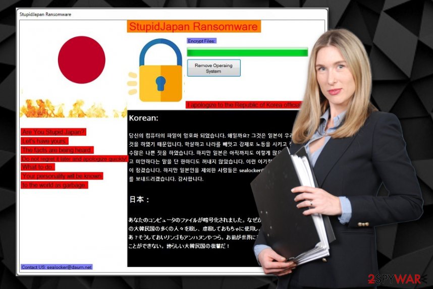 StupidJapan ransomware 