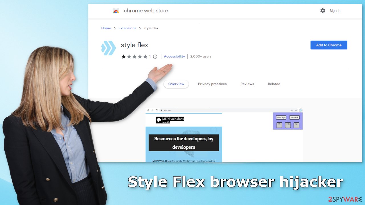Style Flex browser hijacker