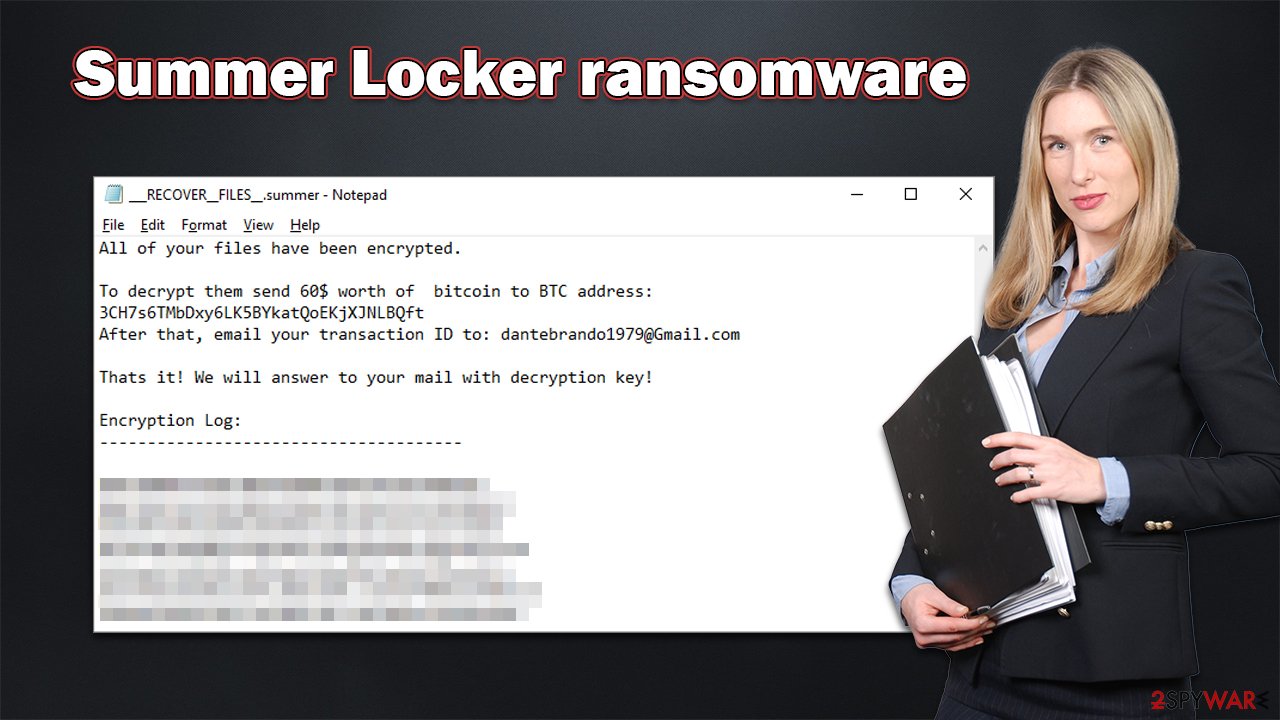 Summer Locker ransomware