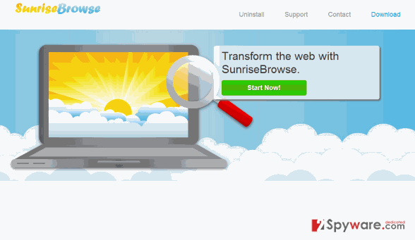 SunriseBrowse ads snapshot SunriseBrowse ads snapshot