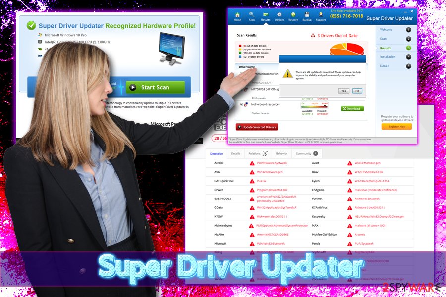 Super Driver Updater adware