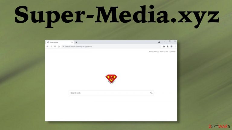 Super-Media.xyz browser hijacker