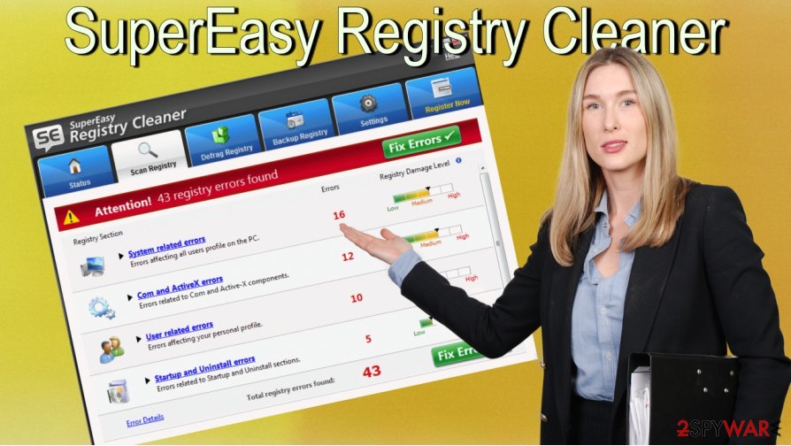 SuperEasy Registry Cleaner PUA