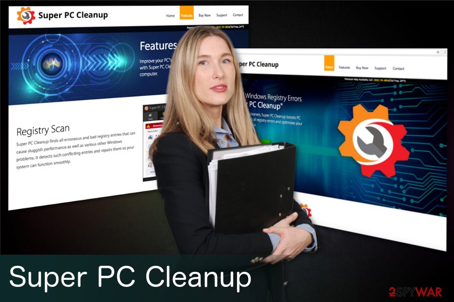 Super PC Cleanup adware 