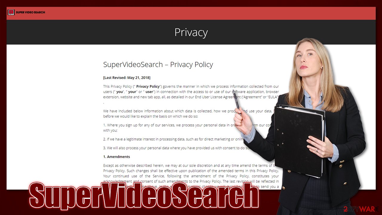 SuperVideoSearch Privacy Policy