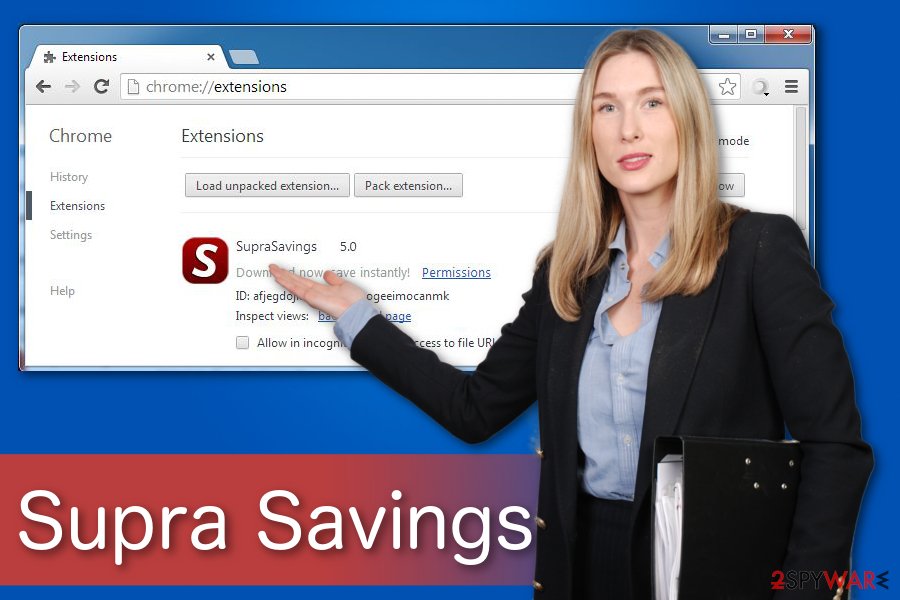 Supra Savings illustration