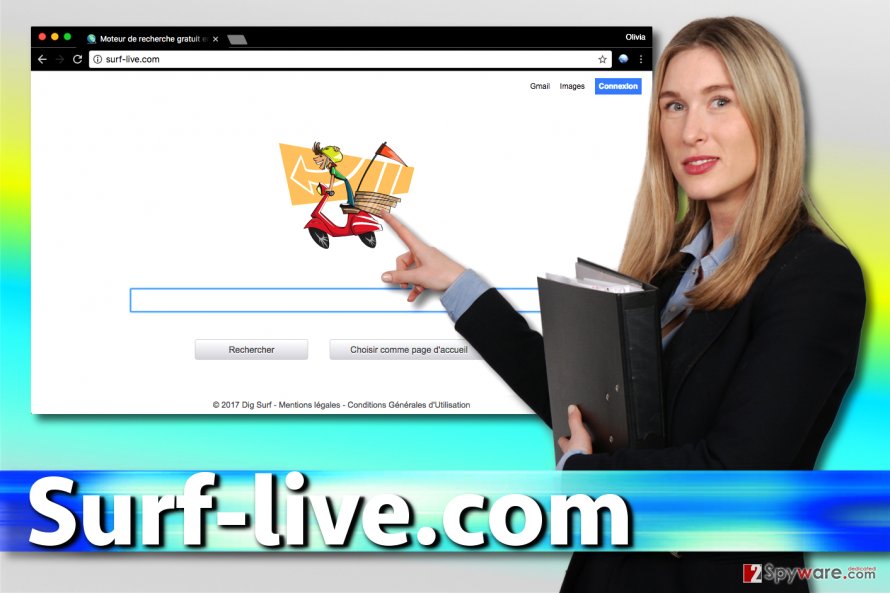 Surf-live.com hijack