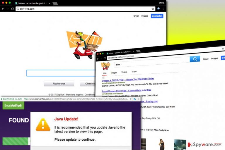 Surf-live.com virus