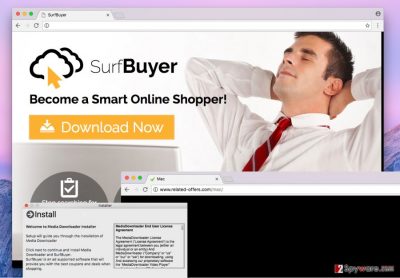 Screenshot of the official SurfBuyer page