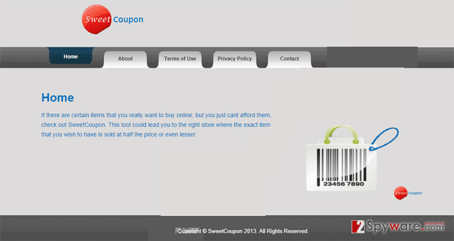 SweetCoupon ads snapshot SweetCoupon ads snapshot