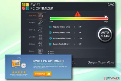 Swift PC Optimizer virus