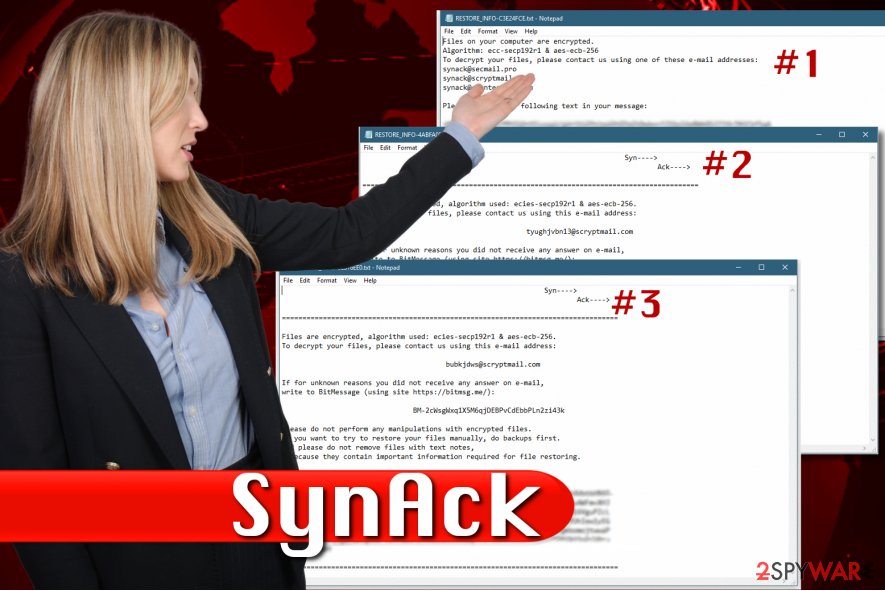 SynAck ransomware virus